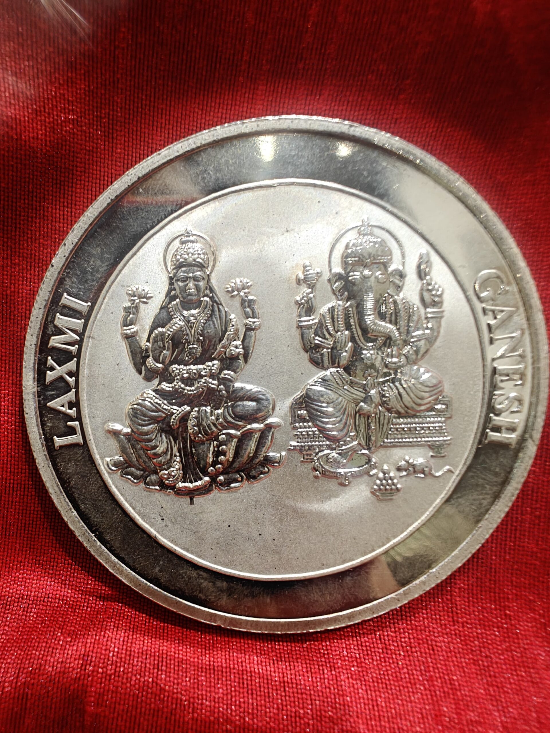 100 Gm Laxmi Ganesh Coin