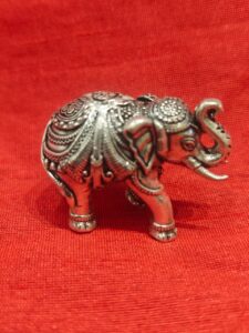 Elephant Statue – Semisolid – Antique – Sterling - Article