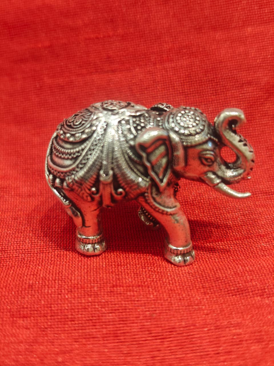 Elephant Statue – Semisolid – Antique – Sterling - Article