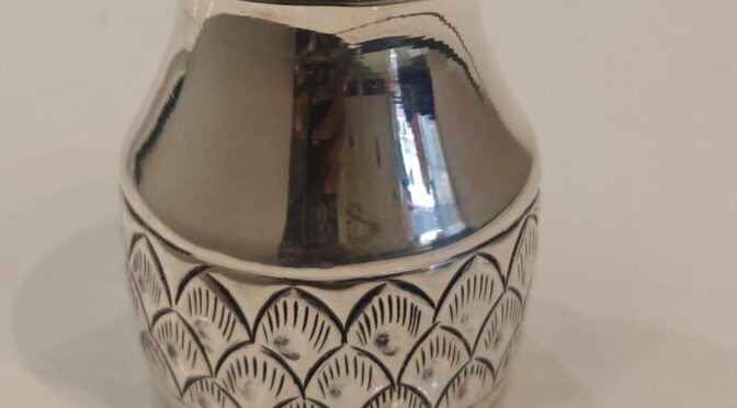 Lota Etched Puja– Sterling – Article