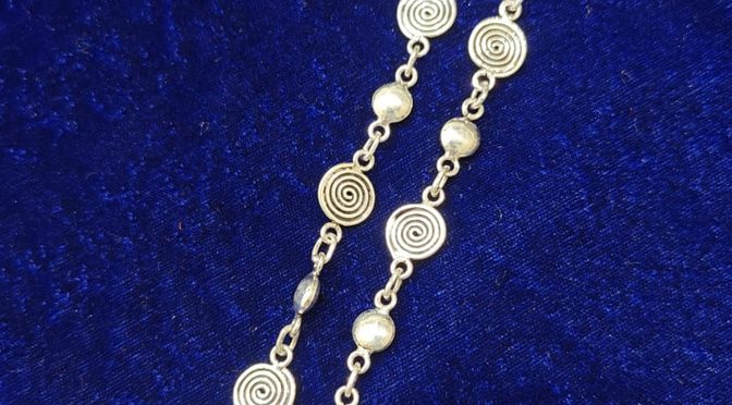Spiral Payal Set – Silver – Jewelery – Payal – Heritage